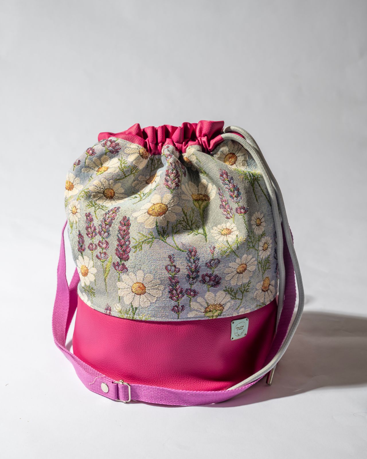 Sethra Lavanda – Borsa Secchiello Gobelin Artigianale Toscana